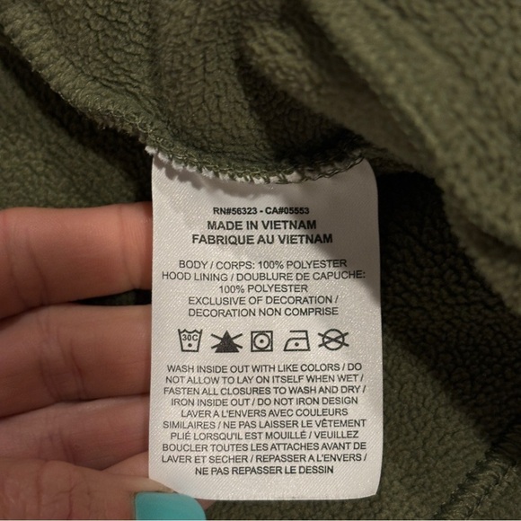 Nike SPORTSWEAR WINTERIZED FULL-ZIP HOODIE Youth Green & Black Size Large - Picture 8 of 14